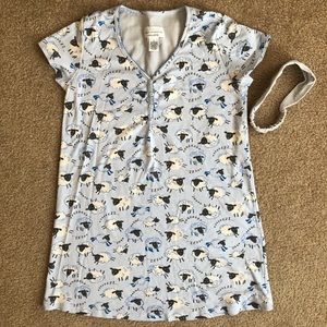 Karen Neuburger nightshirt, headband set
